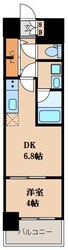 大国町駅 徒歩1分 6階の物件間取画像